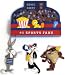 Looney Tunes #1 Sports Fan Refrigerator Magnets - Bugs Bunny, Taz, Sylvester, Tweety Bird - 4 Pc Set