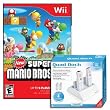 NEW Mario Bros.Wii Game for Nintendo Wii PLUS Wii Quad Dock