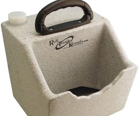 Ruff Tough Dog Kennel Water Dish