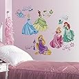 Roommates Rmk2199Scs Disney Princess Royal Debut Peel And  Stick Wall Decals