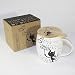 SYNC - [Kitty Rain] Coffee Mug / Wood Lid (4.2 inch height)