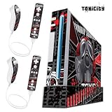 "Wii skin kit"　ニンテンドー Wii本体＋コントローラー 保護シール - Toxicity - Redの画像