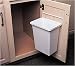 Kitchen & Housewares : Door-Mounted Kitchen Garbage Can with Trash Door