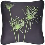 Wabisabi Green Papyrus Eco Throw Pillow Cover -Lime
