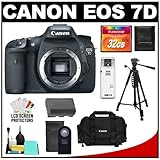 Canon EOS 7D Digital SLR Camera Body (Outfit Box) with 32GB Card + Battery  ....