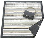 JJ Cole Essentials Blanket - Gray/Green