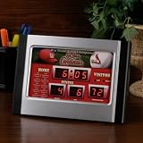 St. Louis Cardinals Alarm Scoreboard Clock