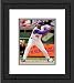 Framed Milton Bradley Texas Rangers Photograph