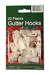 Club Pack of 2,400 White Gutter Light Hooks 1.75"