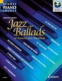 Produkt-Bild: Jazz Ballads: 16 bekannte Jazz-Balladen. Klavier. (Schott Piano Lounge)