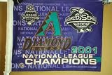 2001 - Rico Ind / Tag Express - MLB - Arizona Diamondbacks - National League Champions / World Series 2001 - Car Flag - Out of Production - New - Rare - Collectible
