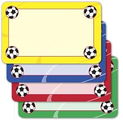 Soccer - Assorted Adhesive Labels