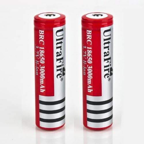 8Pcs UltraFire 18650 3.7V 4000mAh Li-ion Rechargeable Battery
