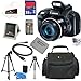 Canon PowerShot SX50 HS 12.1 MP Digital Camera with 50x Optical IS Zoom + NB-10L Battery + 9pc Bundle 32GB Deluxe Accessory Kit