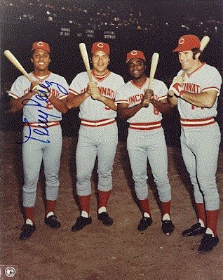 Autographed/Hand Signed Tony Perez Cincinnati Reds 8x10 Photo