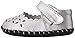 pediped Katelyn Originals Mary Jane (Infant/Toddler),Silver,Large (18-24 Months)