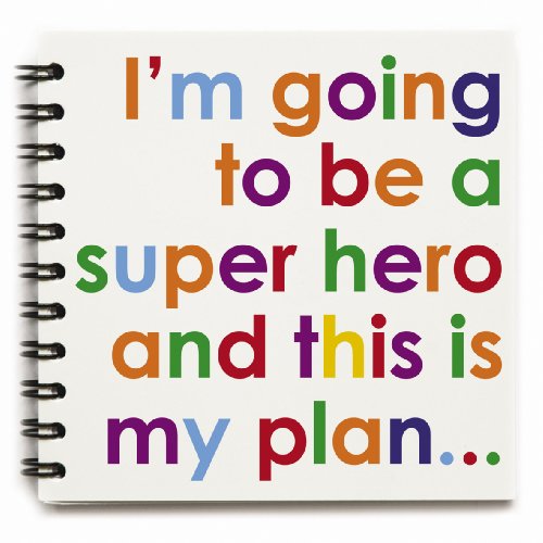 Childrens Toyshop  Toys : I'm Going to Superhero' notebook