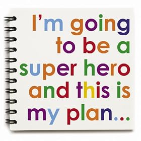 I'm Going to Superhero' notebook