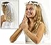Girls Floral Crown First Communion Veil Catholic Christian Religious Head Band