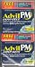 Advil Pm Liqui-Gels, 16 capsules (Pack of 6) W/Free lbuprofen each pack