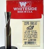 LD6150 SOLID CARBIDE LEFT HAND ROTATION 2 FLUTE DOWN CUT SPIRAL ROUTER BIT 5/8 DIA X 1 1/2 CL 51UklRskIZL. SL160 LD6150 SOLID CARBIDE LEFT HAND ROTATION 2 FLUTE DOWN CUT SPIRAL ROUTER BIT 5/8 DIA X 1 1/2 CL