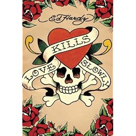Ed Hardy (Love Kills Slowly, Tattoo) Art Poster Print - 24" X 36"
