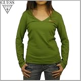 Guess - Brand New Guess Ladies Green Long Sleeve Top