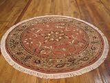 Tabriz Persian Rug, 6' 11 x 6' 11 Round