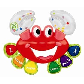 Sassy LeapFrog Baby Curious Crab Rattle