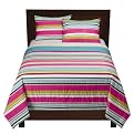 Home Multi Stripe Bedding Collection - Pink