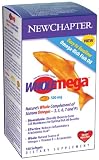 New Chapter Wholemega Softgels, 500 mg, 180-Count Bottle
