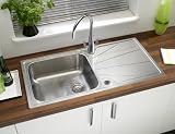 Astracast Korona 1.0 Stainless Steel Kitchen Sinks Inset Single Bowl