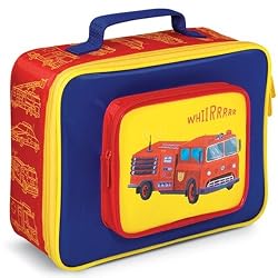 CROCODILE CREEK Pocket Lunchbox - Firetruck