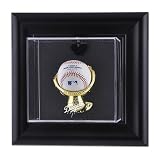 Mounted Memories Los Angeles Dodgers Framed Wall Mounted Logo Baseball Display Case