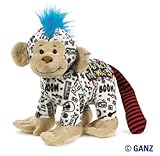 Webkinz Rockerz Monkey 8.5 Plush