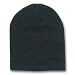 Solid Beanie Scully Cap - 25 Colors Available, Black