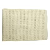 Snuggle Baby Cellular 100% Cotton Pram Blanket (6 Colours)