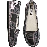 ROXY DOMINO PLAID SHOES BLACK 9