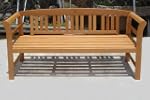 Banc de jardin d�coratif en bois, mod...