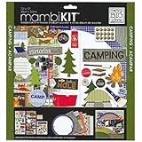 me & my BIG ideas 12-Inch by 12-Inch Scrapbook Page Kit, Camping Fun