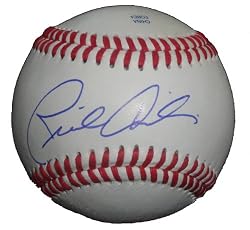 San Francisco Giants Rich Aurilia Autographed ROLB Baseball. Proof Photo