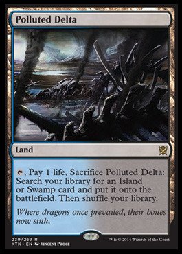 Magic: the Gathering - Polluted Delta (239/269) - Khans of Tarkir - Foil