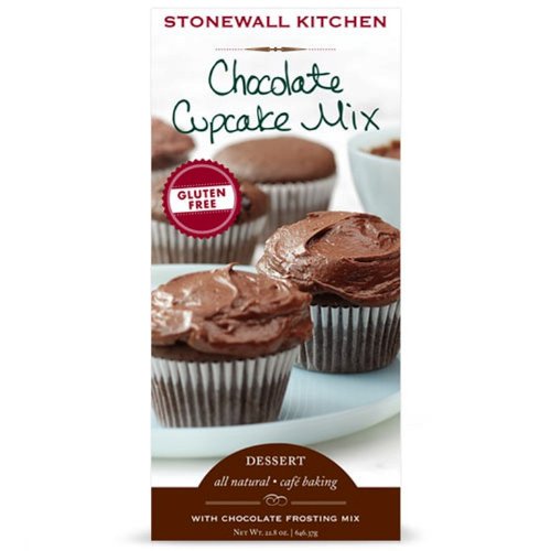 Stonewall Kitchens Gluten Free Chocolate Cupcake Mix, 22.8-Ounce (Pack of 2)