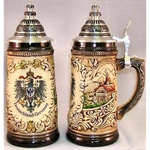 german beer stein