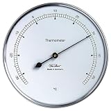Fischer Präzis Thermometer im Edelstahlgehäuse Erzgebirge