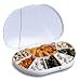 Travel Size Vita Carry 8 Compartment Pill Box Holds up to 150 Pills (Actual size: 6.0
