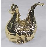 DRAGON Magic Steamer Woodstove Mister Humidifier - SOLID BRASS by Aiden's Hearth