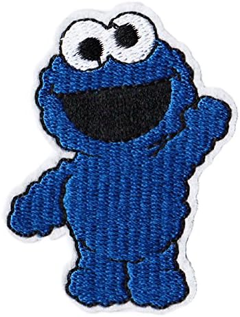 Cookie Monster Patch Sesame Street Patches Cool Iron On Patches Buy 4 Patches Get 20 Percent Off