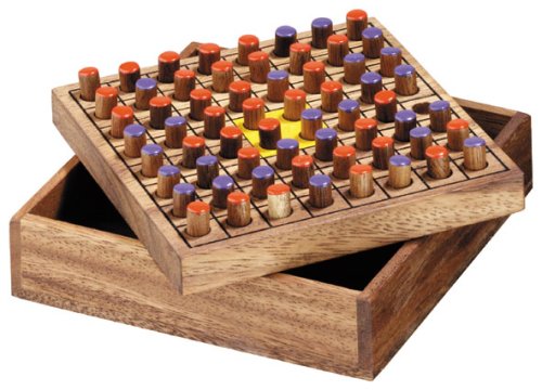 51UlH9b1R7L Wooden Othello (5.5 X 5.5)(colors may vary)