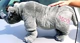 Big Plush 2-Feet-Long SOFT, STUFFED RHINO RHINOCEROS - Has 